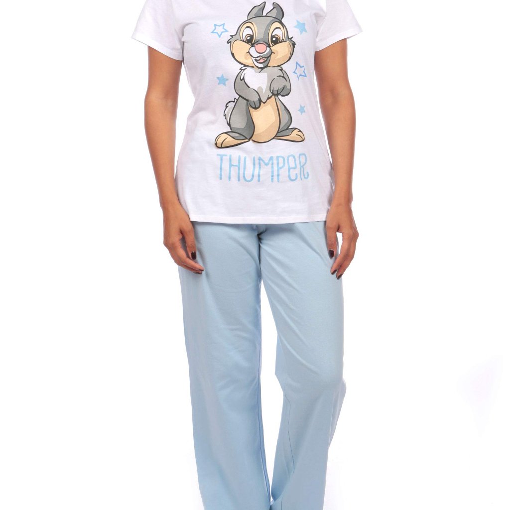 Thumper Disney Pajama Set Cozy Cotton Lounge Sleepwear Classic Retro